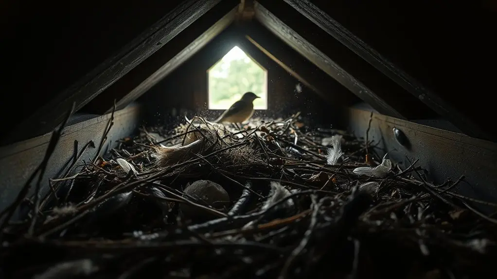 bird sounds nesting materials
