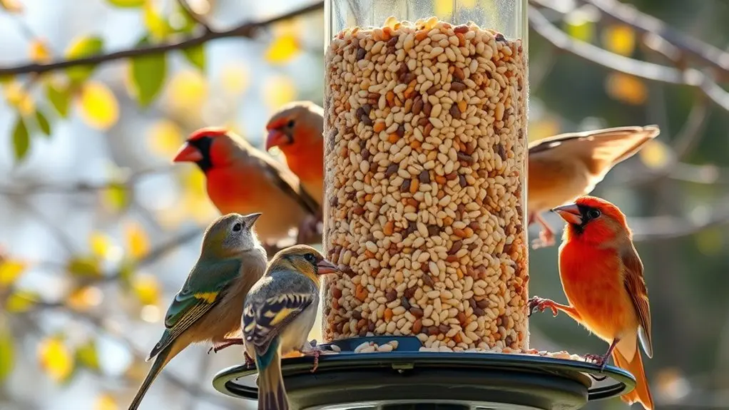 bird specific seed preferences