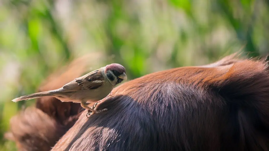 birds can acquire fleas