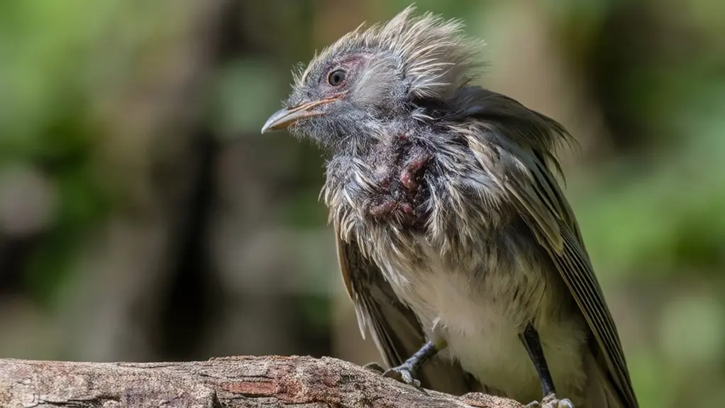 birds can develop mange