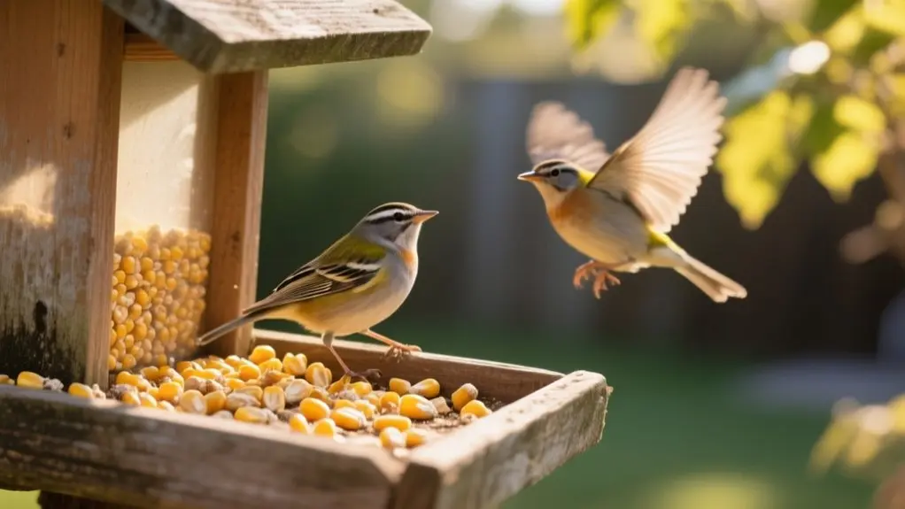 birds can eat corn