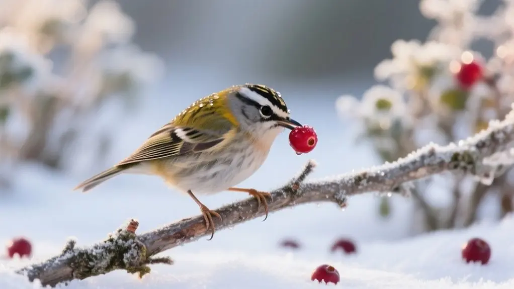 birds can eat cranberries