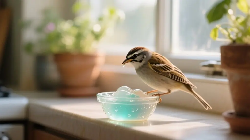birds can eat gelatin