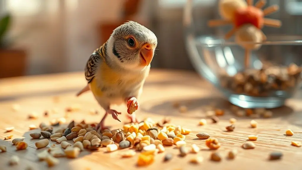 birds can eat hamster food