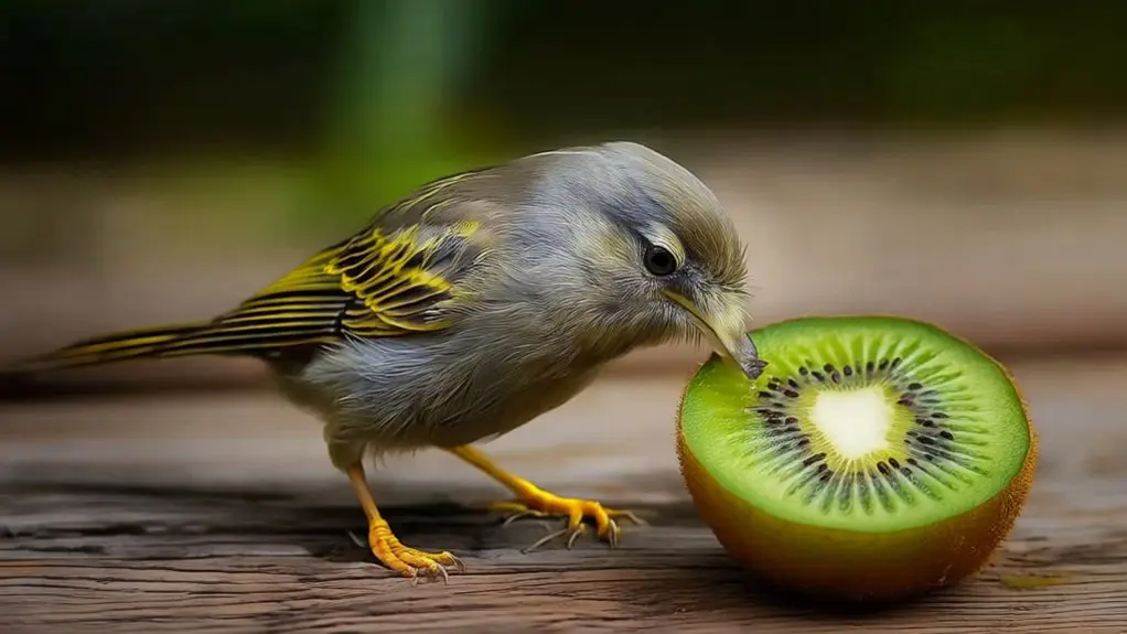 birds can eat kiwi