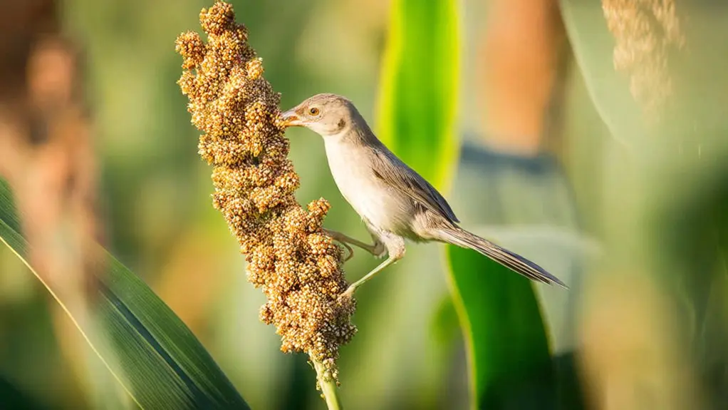 birds can eat millet