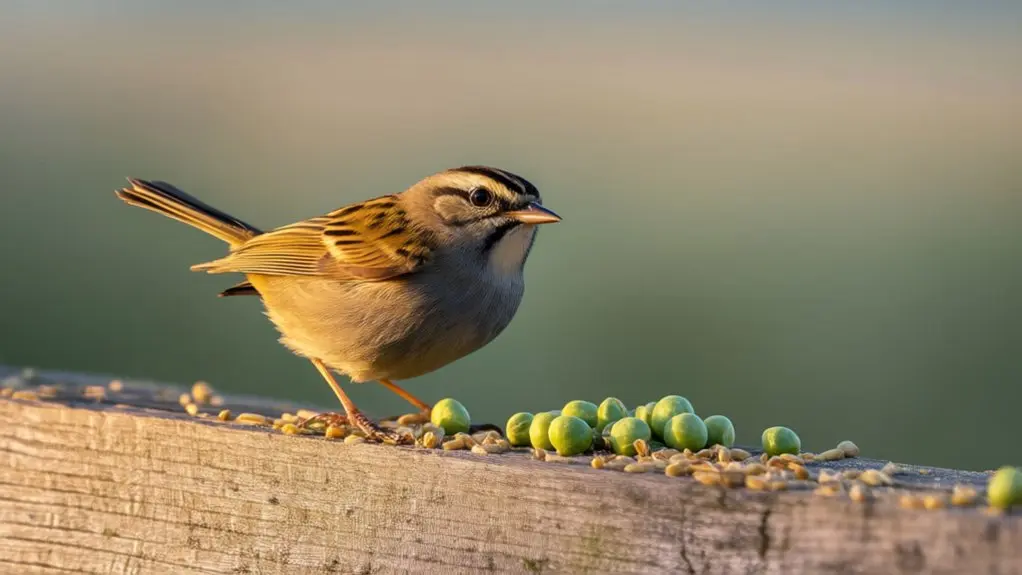 birds can eat peas