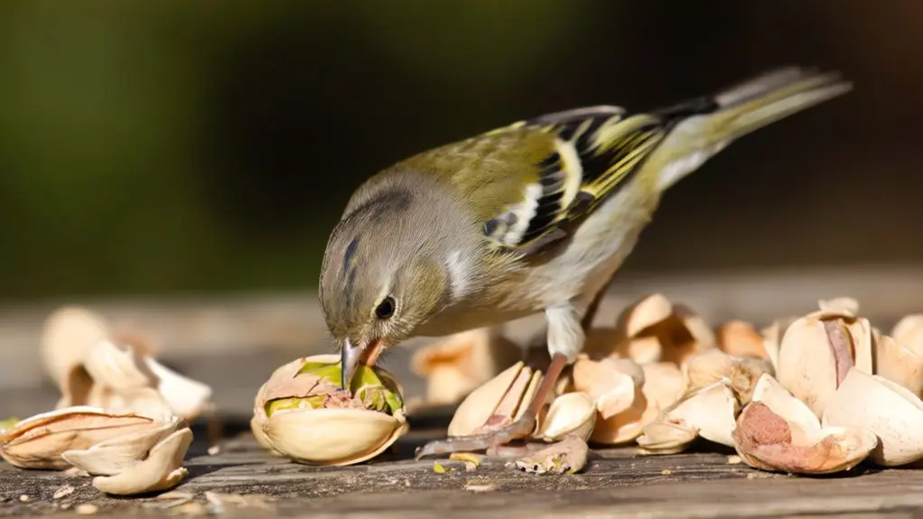 birds can eat pistachios