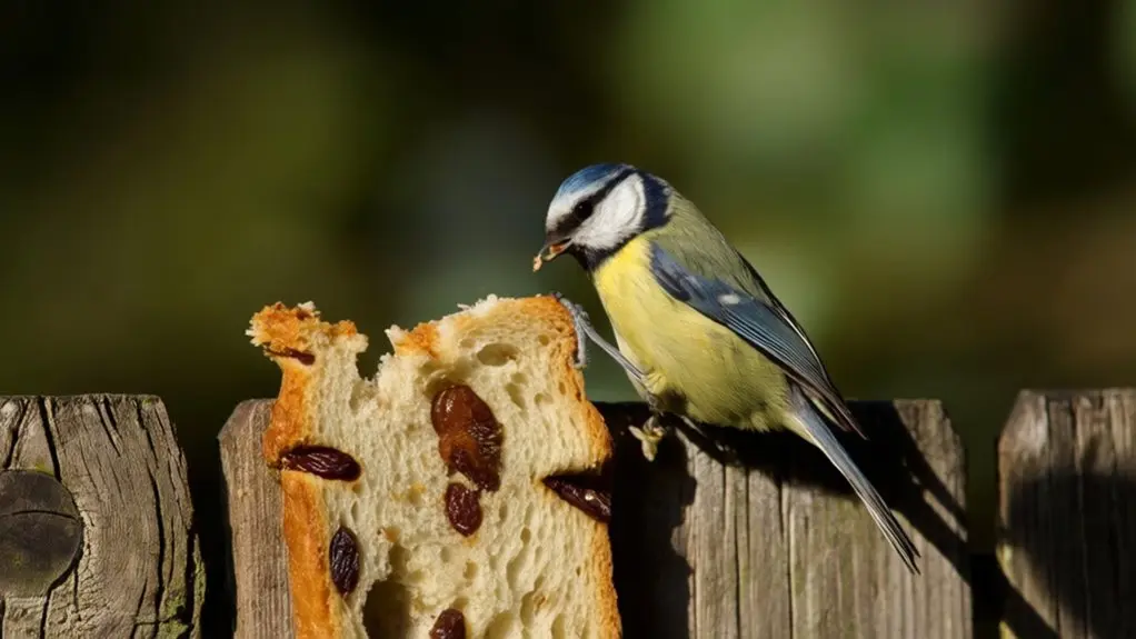 birds can eat raisin bread