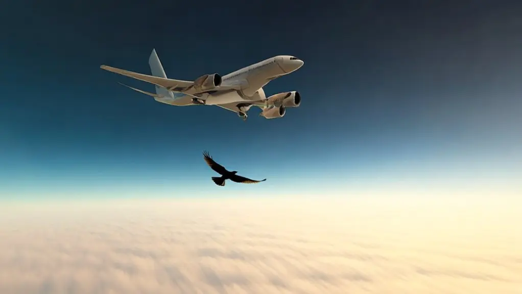 birds can surpass airplanes