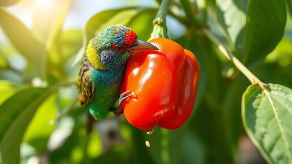 birds disperse and enhance seeds