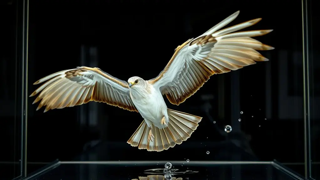 birds generate lift through wing shape