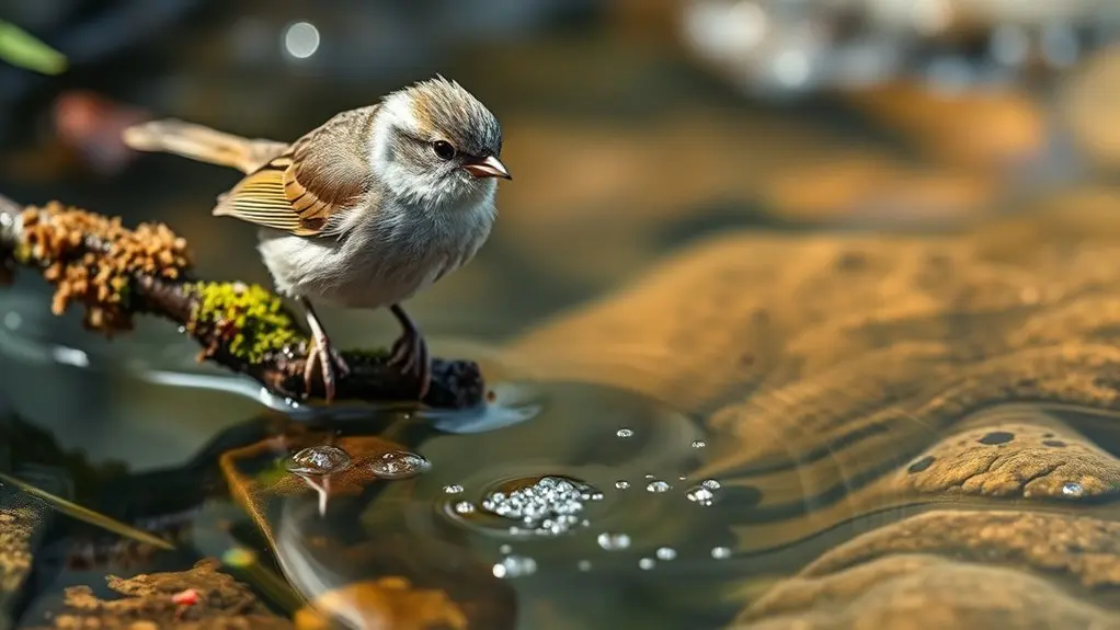 birds ingest contaminated cysts