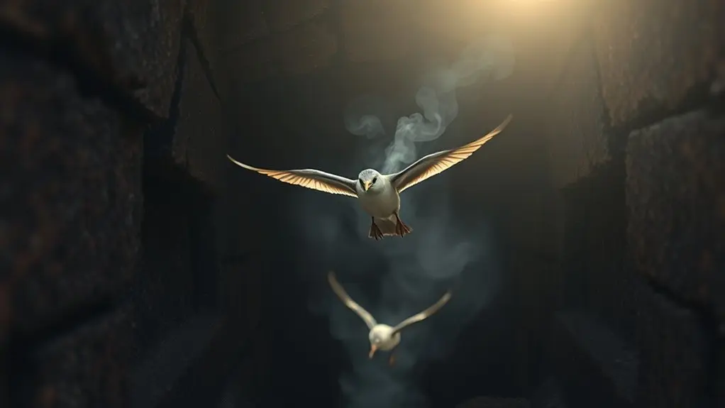 birds natural escape abilities
