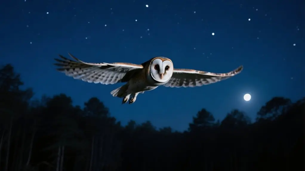 birds nighttime flying ability