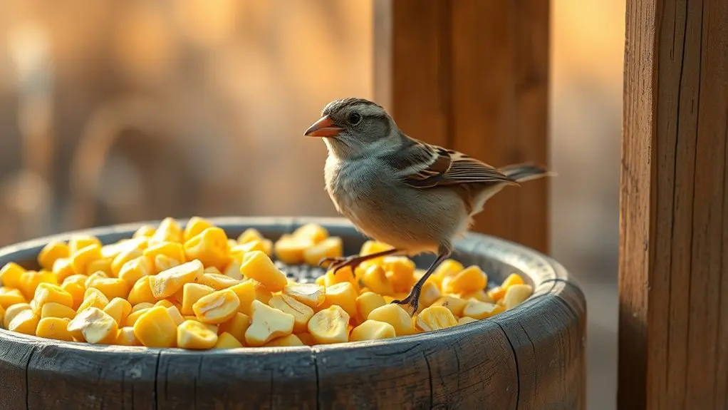 birds prefer nutritious alternatives