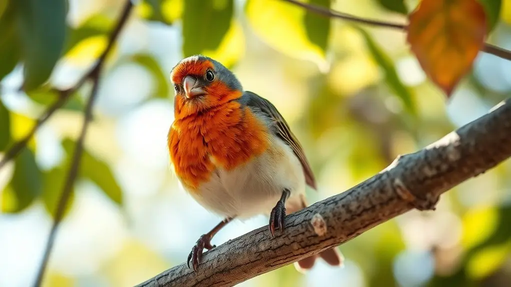birds rarely catch human flu