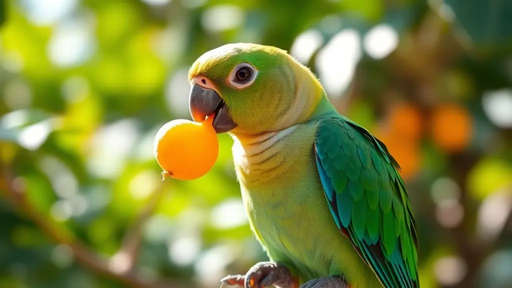 birds seed foraging habits