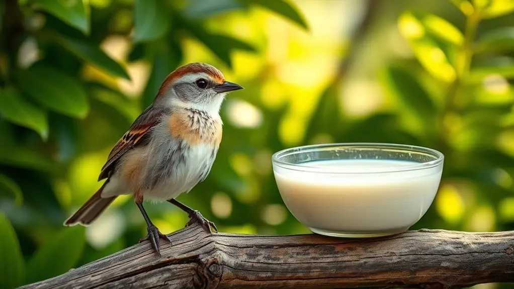 birds should avoid almond milk