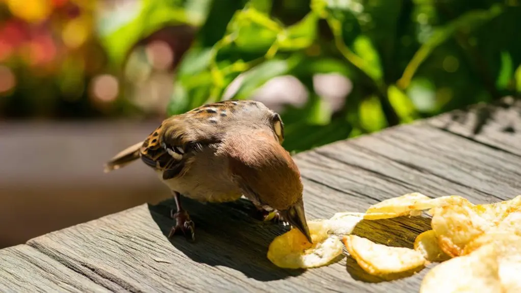 birds should avoid chips
