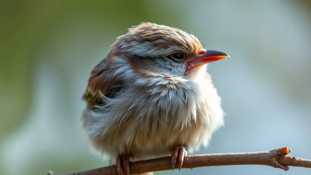 birds show subtle symptoms