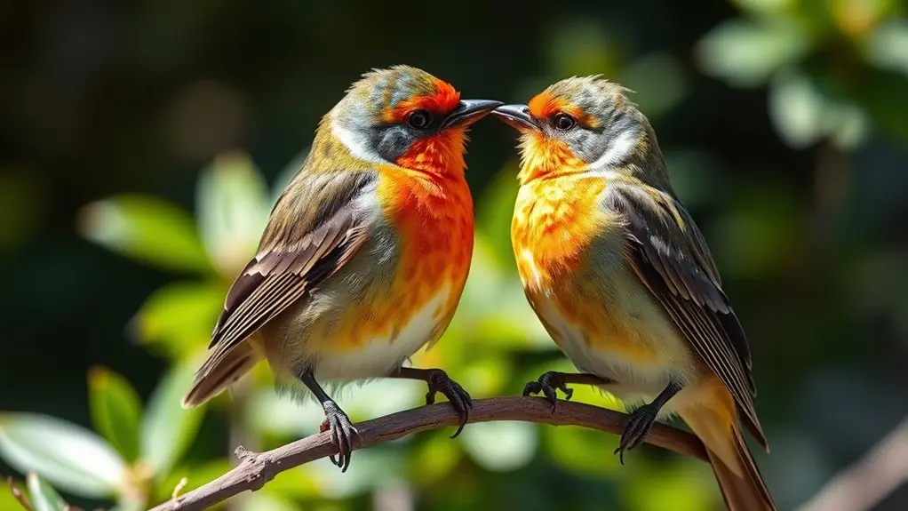 birds spread through inhalation