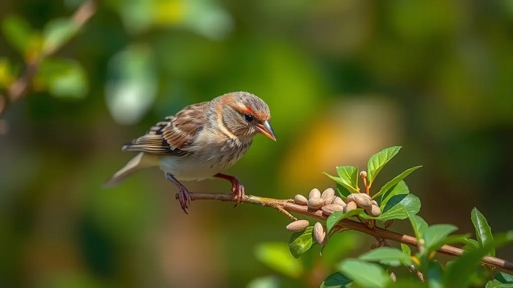 birds that eat chia seeds