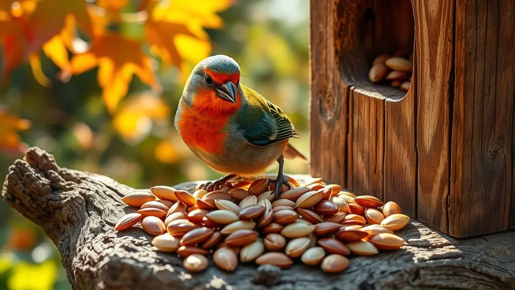 birds thrive on nutrient rich seeds