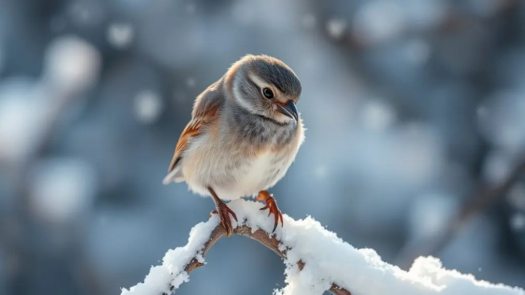 birds use snow for hydration