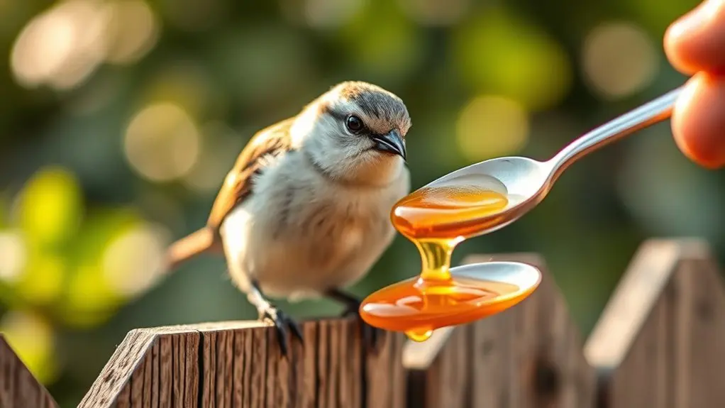 boiled honey risks for birds