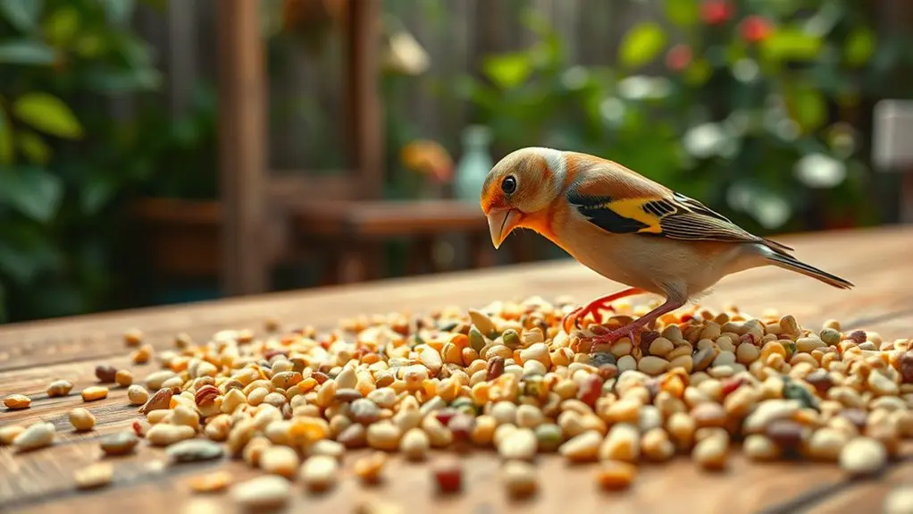 caution with hamster seed