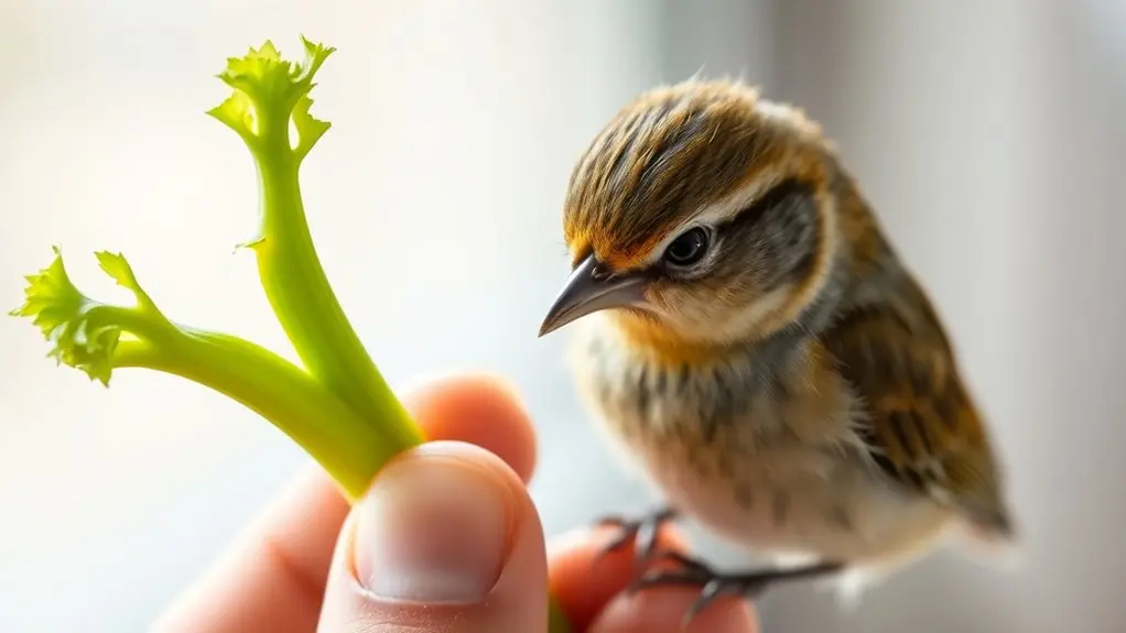 celery boosts bird health