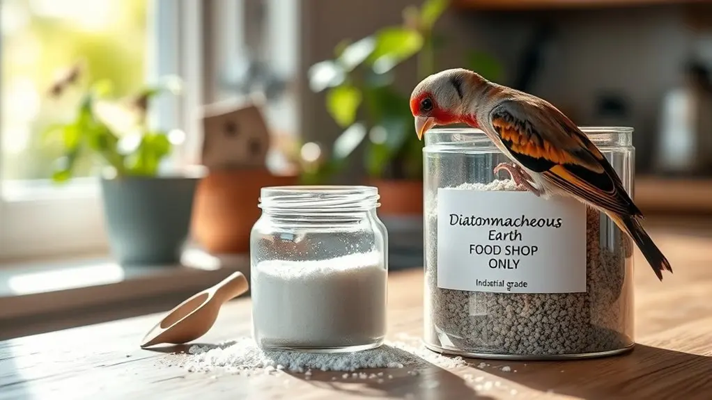 choose food grade diatomaceous earth