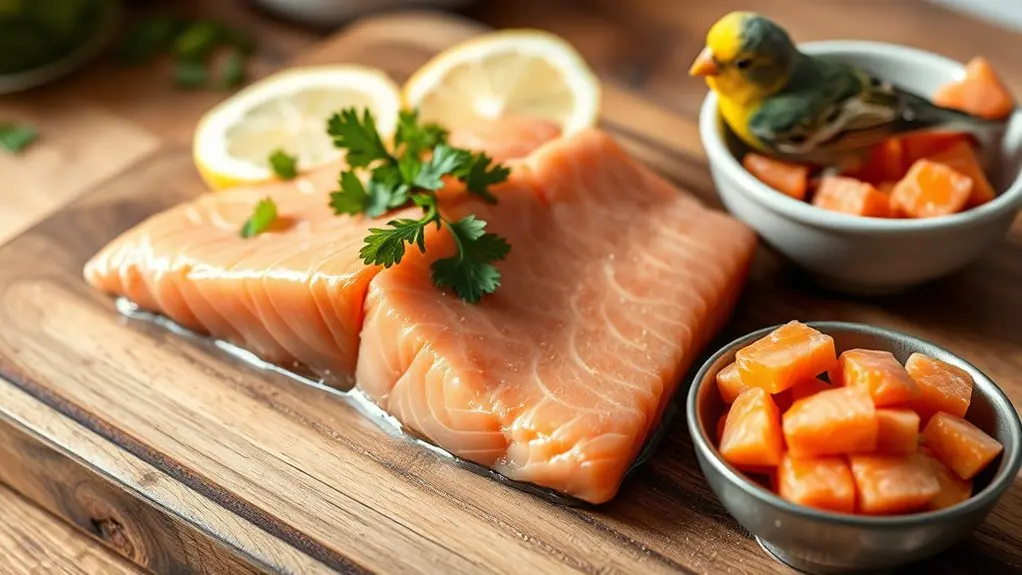 choose fresh bone free salmon