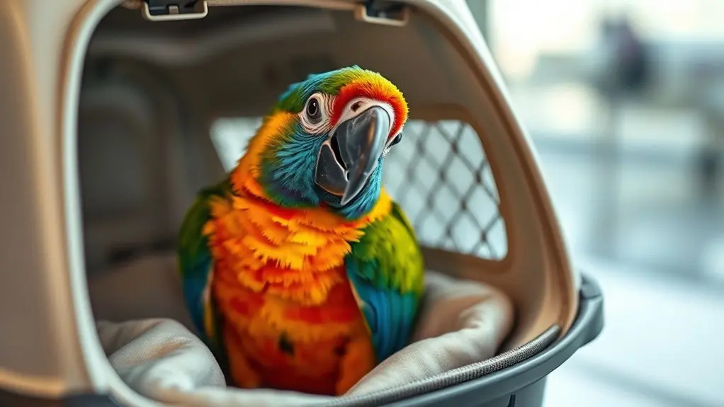 choosing safe comfortable bird carrier