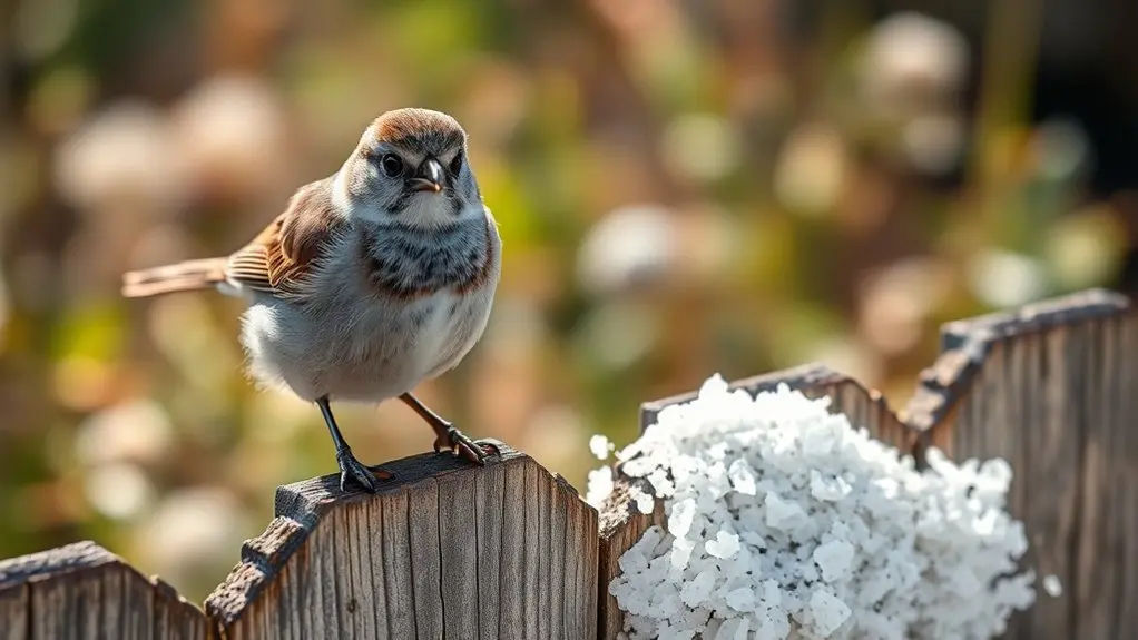 excess salt damages birds