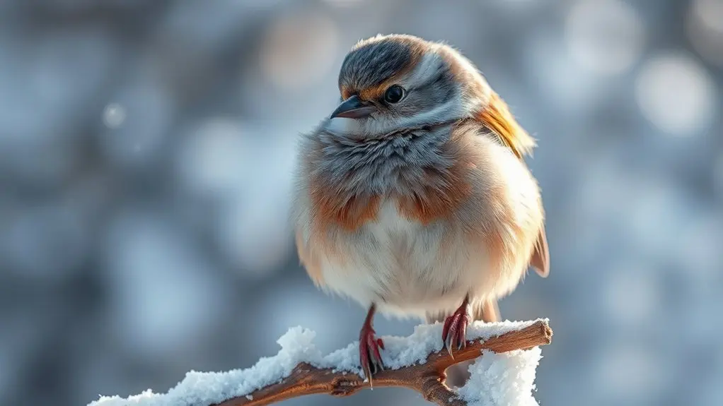 feather insulation and fluffing