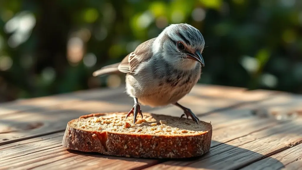 feed birds in moderation