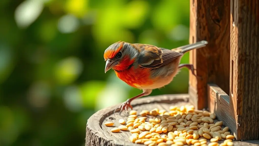 flax seeds enhance bird immunity
