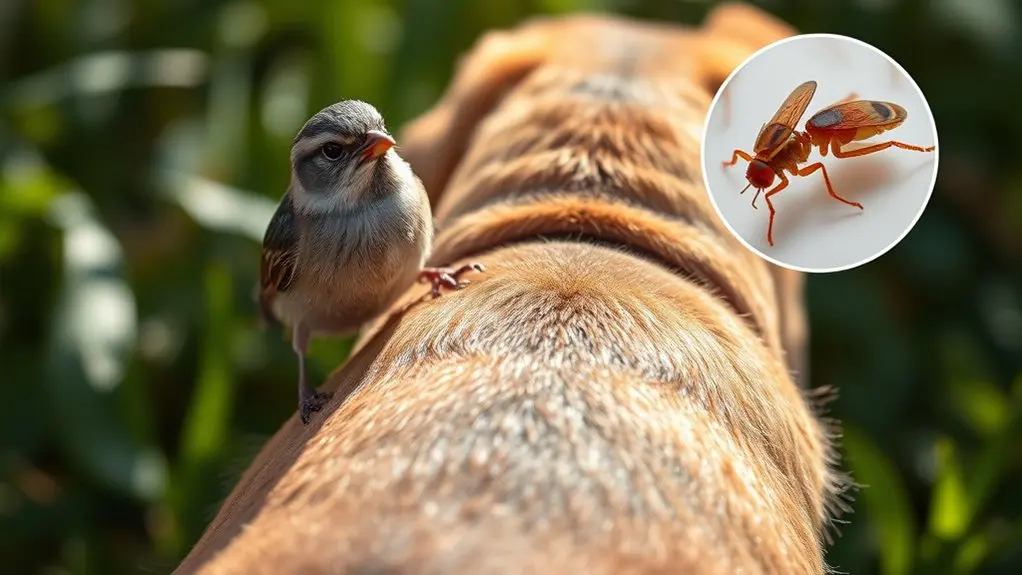 flea host specificity and cross infestation