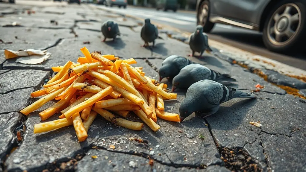 fries attract harmful pests