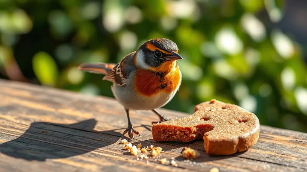 gingerbread harms bird health