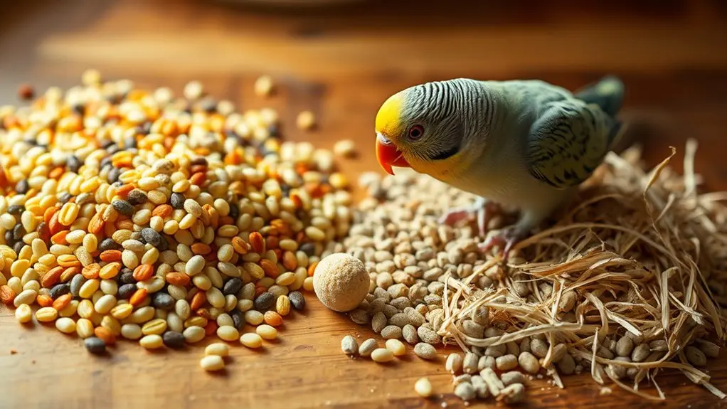 guinea pig food unsuitable birds