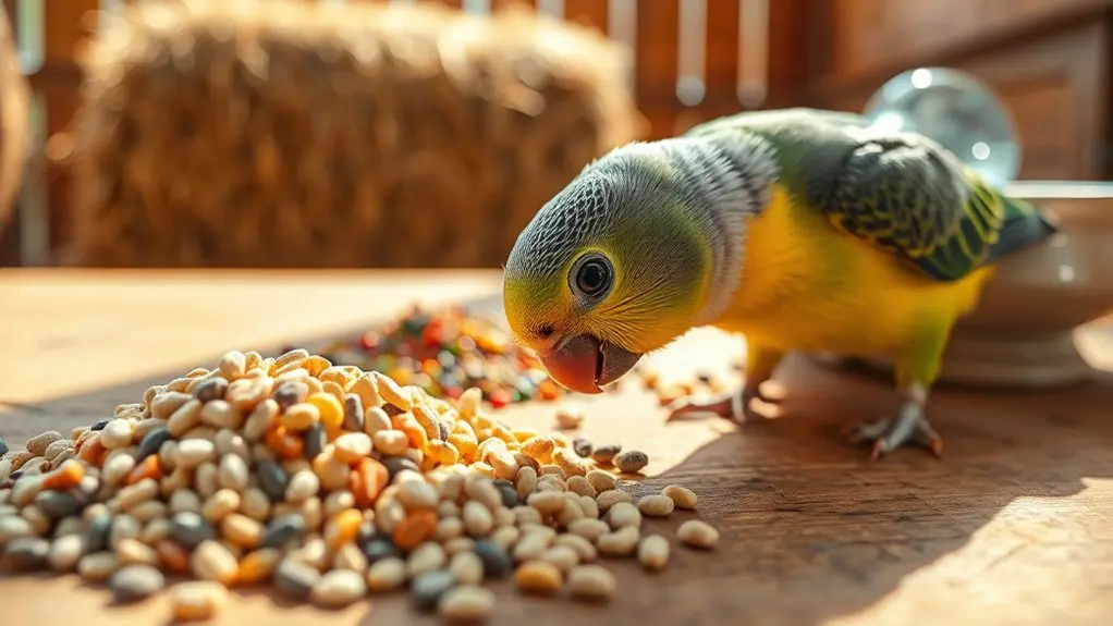 guinea pig food unsuitable birds