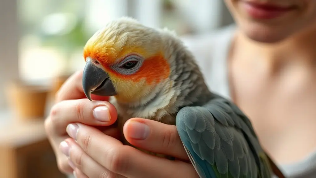 handle bird seizures calmly