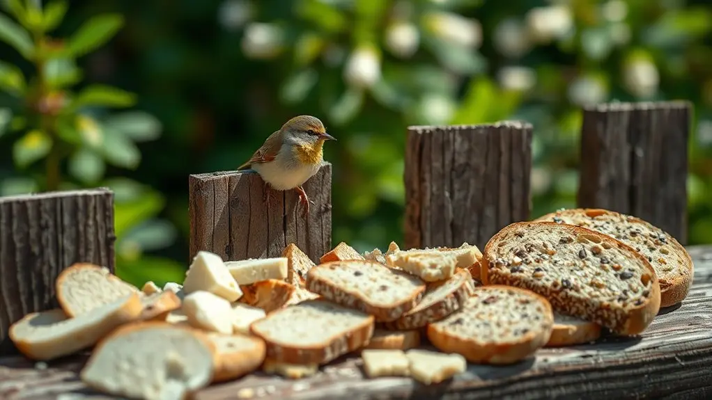 harmful bread ingredients for birds