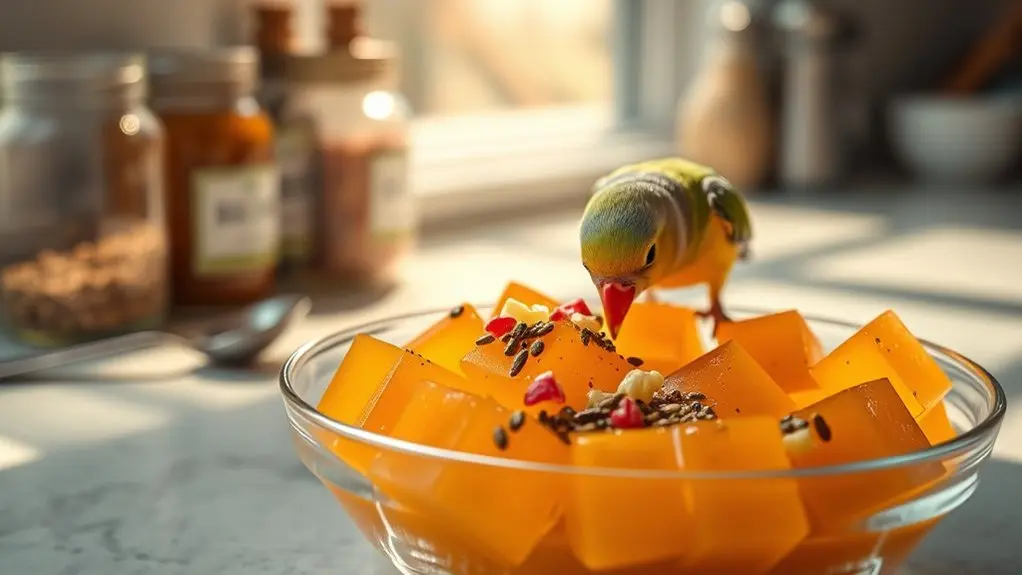 healthy protein rich bird treats