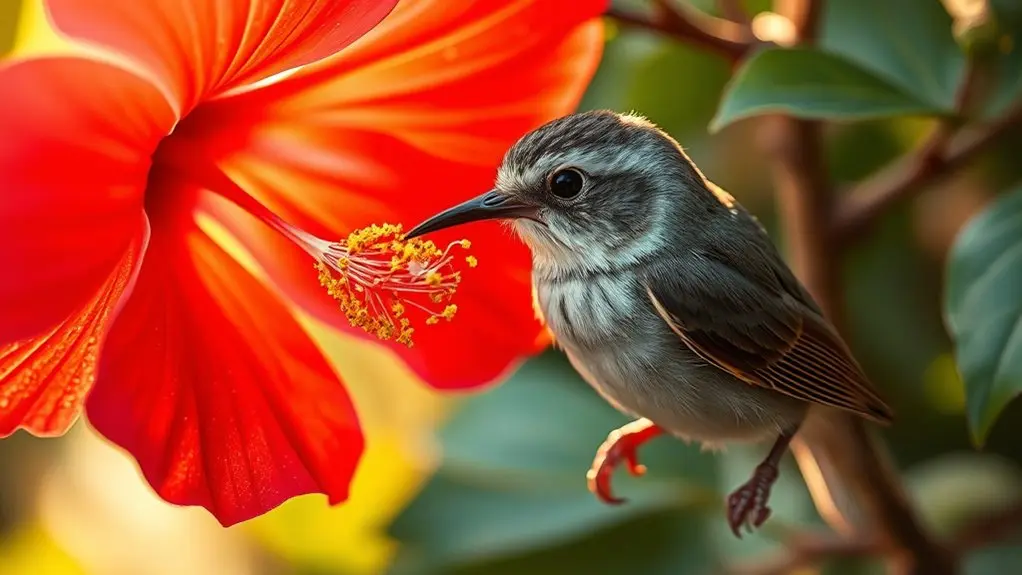 hibiscus enhances bird nutrition