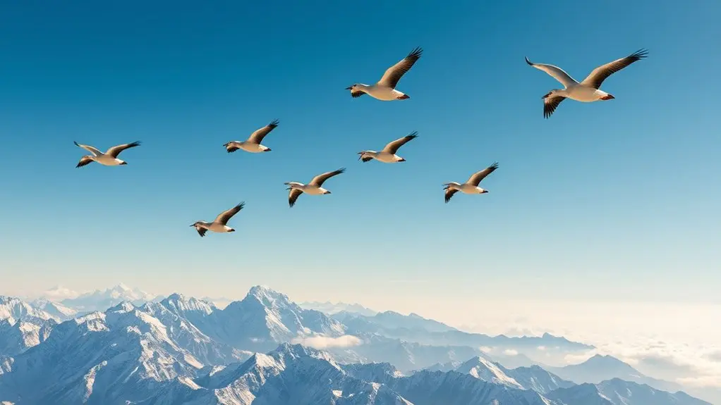 high altitude bird adaptations