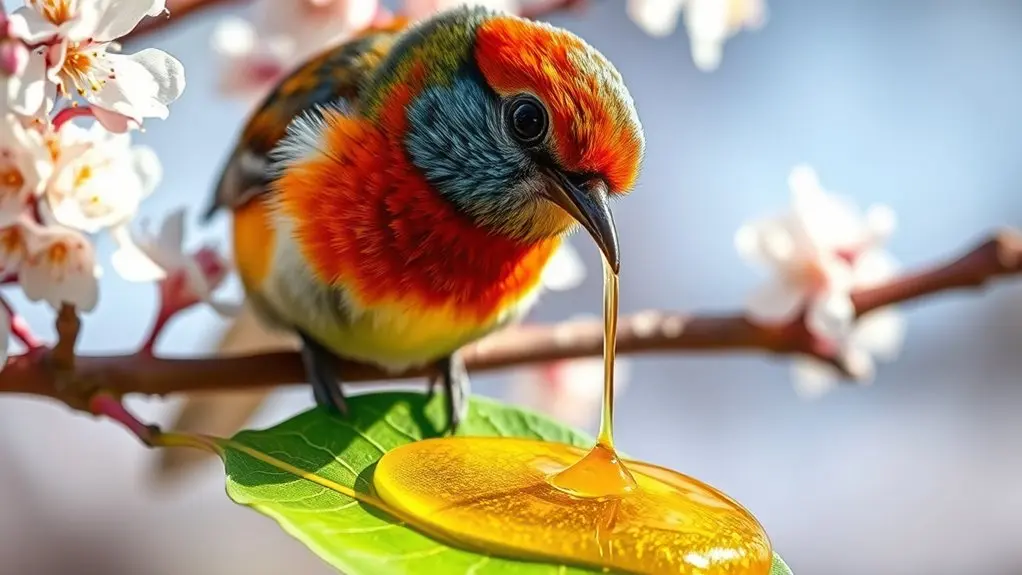 honey harms bird health